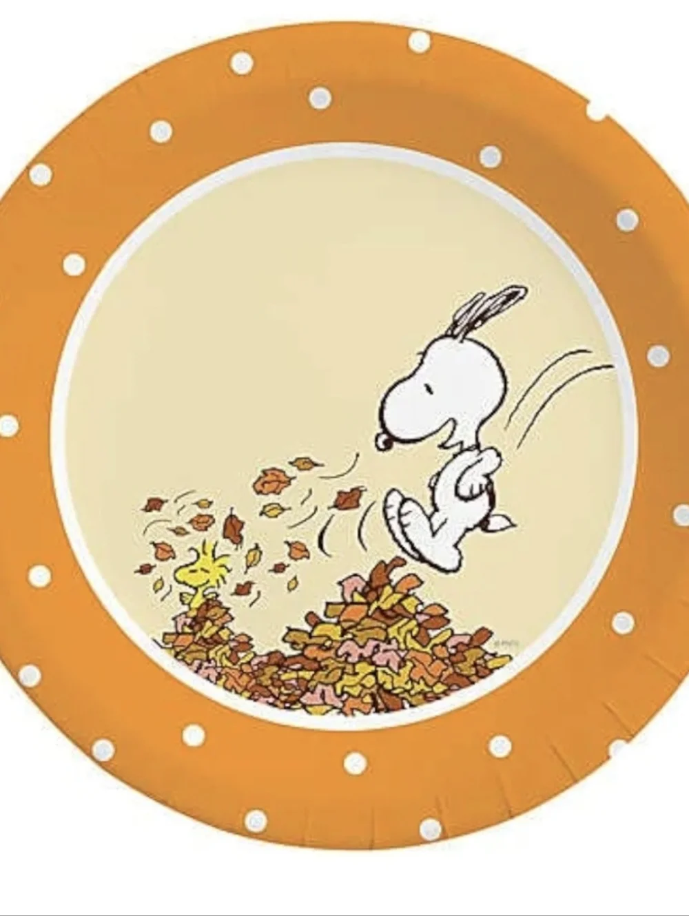 Snoopy Jumping Leaves 168 Pc. Party Set Graphique De France® Peanuts™ 2022